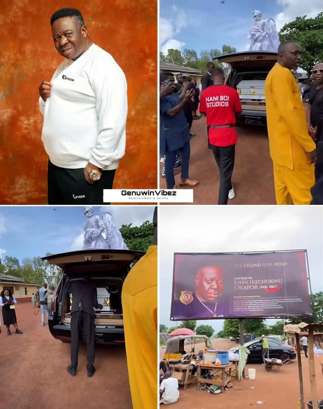 LEGENDARY ACTOR, JOHN OKAFOR A.K.A MR. IBU HAS BEEN LAID TO REST IN ENUGU.