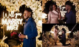 GOSPEL SINGER, PETERSON OKOPI ANNOUNCES HIS ENGAGEMENT TO FASHION DESIGNER, PRUDENT.