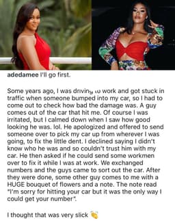 Actress Damilola Adegbite shares the unique strategy a man used to get her phone number.