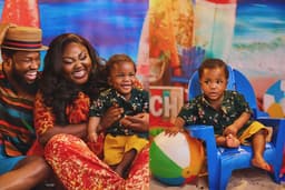 CELEBRITY COUPLE, STAN NZE AND BLESSING OBASI, CELEBRATE THEIR SON AS HE TURNS ONE.