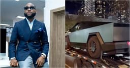 Bored and I bought the Tesla truck- Davido