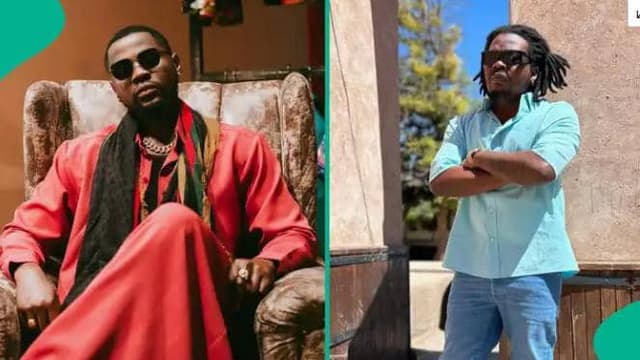 Kizz Daniel has opened up on how Olamide and two other top artistes influenced his career.