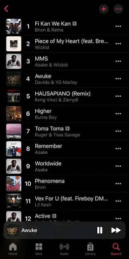 Davido’s Ally, Others Confused As Wizkid’s “Kese” Falls Off on Apple Music Chart