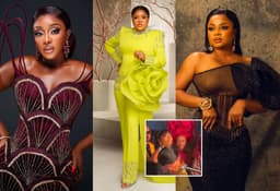 Ini Edo blasts Toyin Abraham over public announcement of Bimbo Ademoye's new acquisitions.